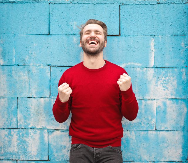 man overcome dental fear